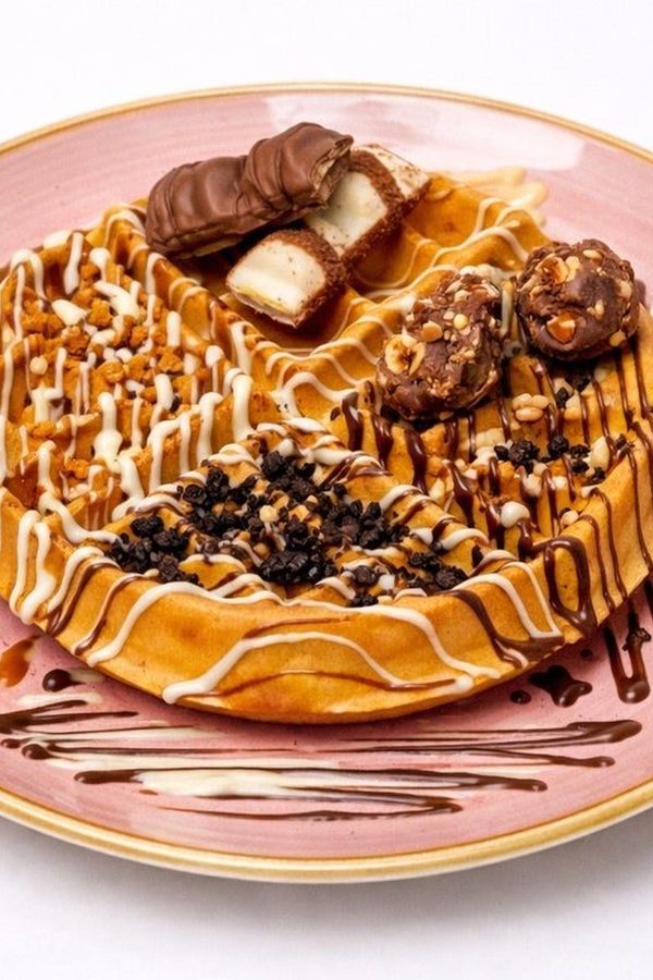 All in One Waffle at Sugar Rush London